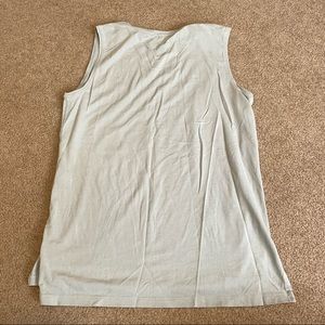Lululemon workout shirt, sea foam green, size 6